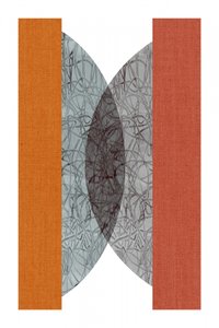 Abstrakte Orange Geometrie von cartissi