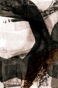 Abstrakte Sepia Striche