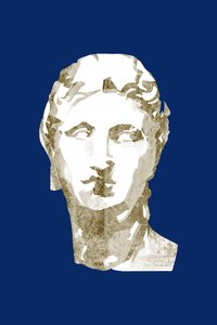 Antike Goldene Büste