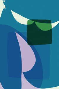 Blau-grüne abstrakte Schichten von cartissi