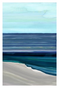 Blauer Ozeanstrand von cartissi