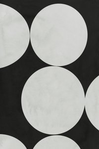 Fette schwarz-weiße Kreise