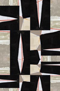 Fette geometrische Abstraktion von cartissi