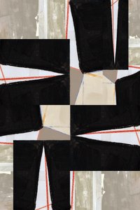 Fetziges geometrisches Abstrakt
