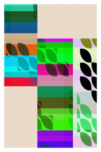 Bunte Geometrische Formen von cartissi