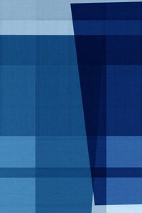 Tiefblaue Abstraktion