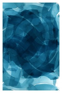Tiefblaue Strömungen von cartissi