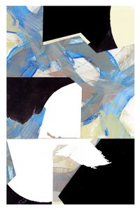 Dynamische Blaue Abstraktion von cartissi