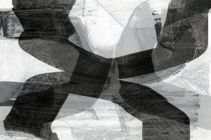 Dynamische Monochrome Striche