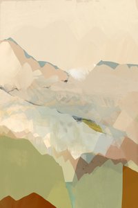 Erdige Berglandschaft