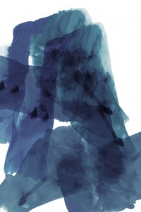 Flüssige blaue Abstraktion von cartissi