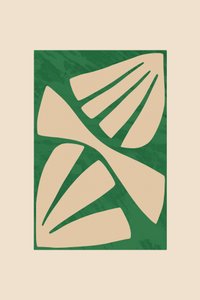 Grüne Organische Formen