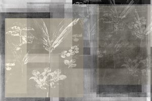 Geschichtetes botanisches Abstrakt
