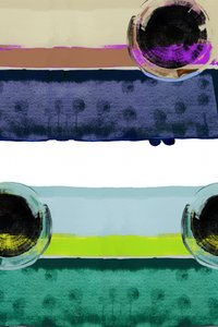 Geschichtete Farben und Kreise von cartissi