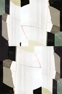 Geschichtete geometrische Abstraktion von cartissi