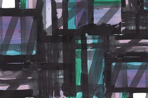 Geschichtete geometrische Farben