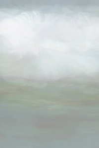 Nebelige Abstrakte Landschaft