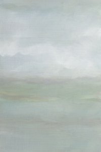 Nebliger Grüner Horizont
