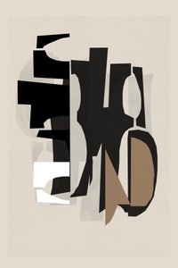 Moderne abstrakte Formen von cartissi