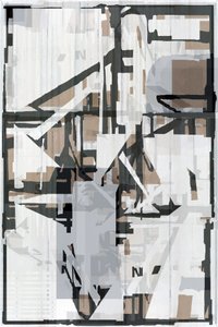 Moderne geometrische Schichten