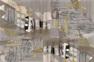 Moderne Goldene Abstraktion von cartissi