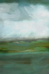 Gelassene Abstrakte Landschaft