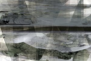Serene geschichtete Landschaft von cartissi