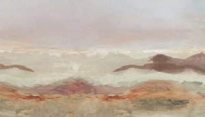 Gelassener Bergnebel