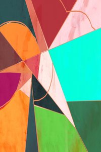 Lebendige geometrische Formen von cartissi
