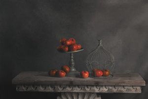 Stillleben mit Roten Äpfeln