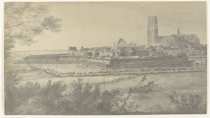 Ansicht von Harderwijk, 1672