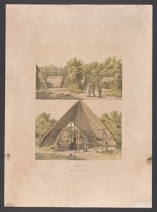 Arowakkenlager in Suriname von jonkheer Jacob Eduard van Heemskerck