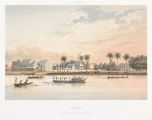 Regierungshaus und Platz in Paramaribo
