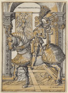Reiterporträt des Kaisers Maximilian I.