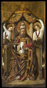 Heiliger Petrus auf dem Thron
