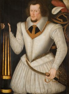 Porträt von Robert Devereux, 2. Earl of Essex, 1600-1700