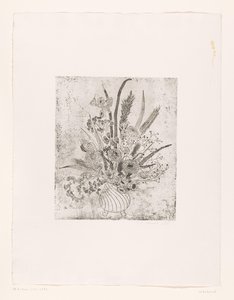 Vase mit Blumen von unknown (signed by artist)