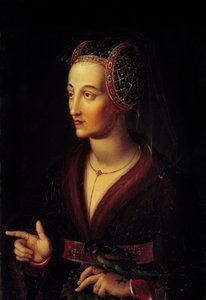 Porträt von Isabella von Portugal, Herzogin von Burgund (1397-1472)
