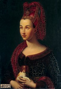Porträt von Margarete von Flandern, Herzogin von Burgund