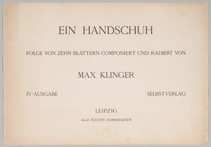 Ein Handschuh von workshop of Jacques Dubroeucq