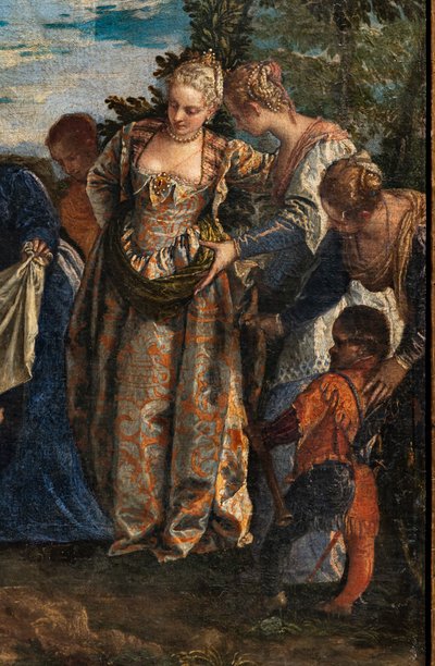 Auffindung des Moses von (1528 88) Veronese