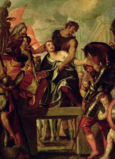 Martyrium des Heiligen Menas (ca. 300) von Veronese