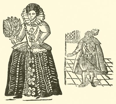 Illustration für The Roxburghe Ballads von (after) English School