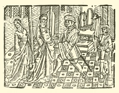 Illustration für The Roxburghe Ballads von (after) English School