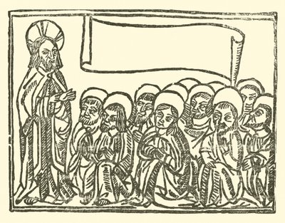 Illustration für The Roxburghe Ballads (Holzschnitt) von (after) English School