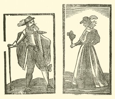 Illustration für The Roxburghe Ballads von (after) English School