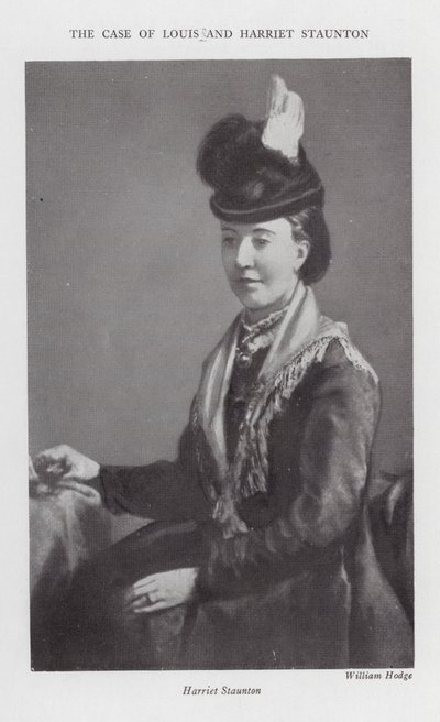 Der Fall von Louis und Harriet Staunton von (after) English photographer