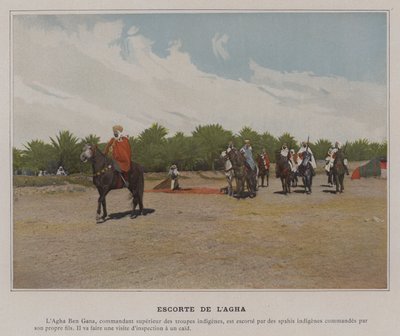 Eskorte des Agha von (after) French Photographer