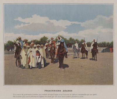 Arabische Gefangene von (after) French Photographer
