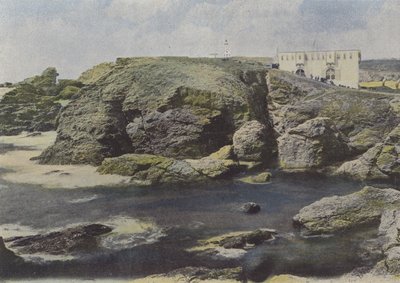 Alte Festung an der Spitze der Poulains, auf Belle-Île von (after) French Photographer